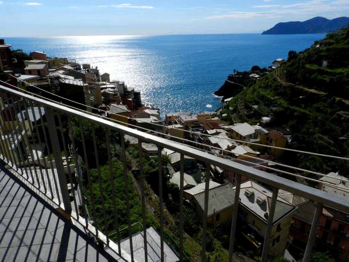 Aria Di Mare, Manarola - Appartamento The View Eksteriør bilde